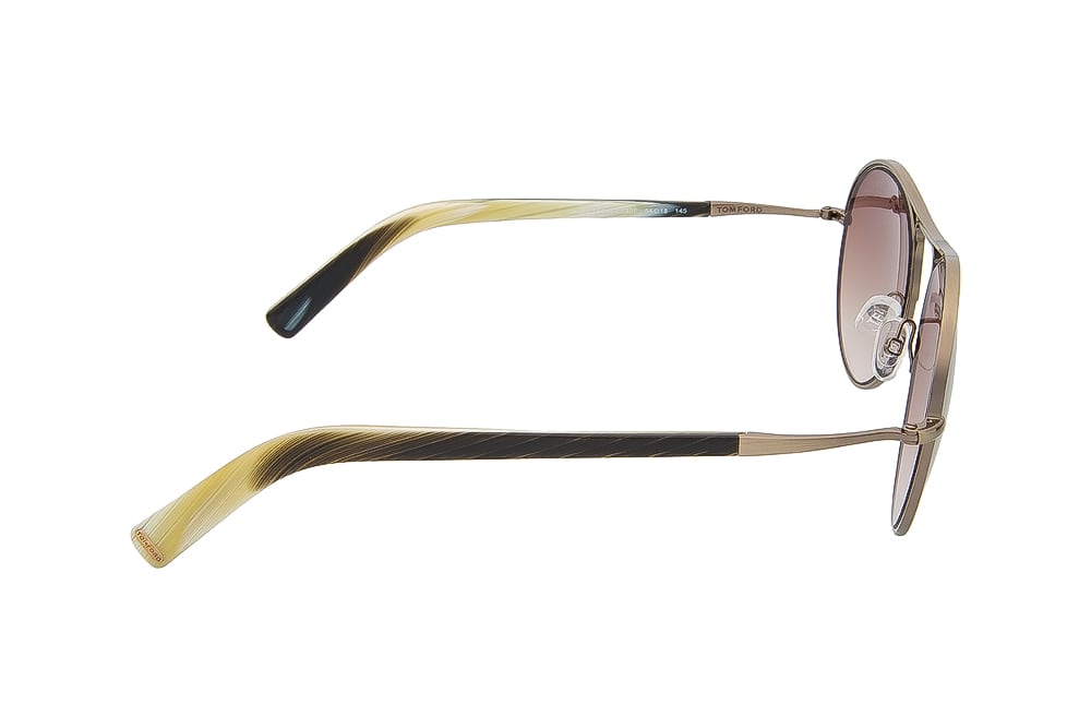 Tom Ford TF0449 33F metal round aviator