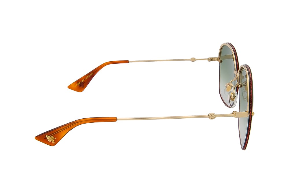 Gucci GG0228S green dbl colour