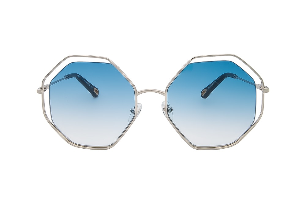 Chloe CE132S 213 hexagonal blue