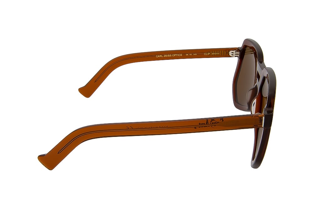 Grey Ant Clip brown plastic mask