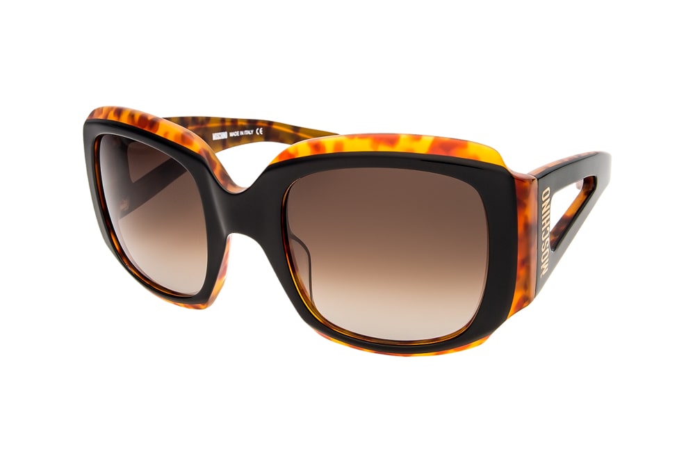 Moschino MO860S04 square havana