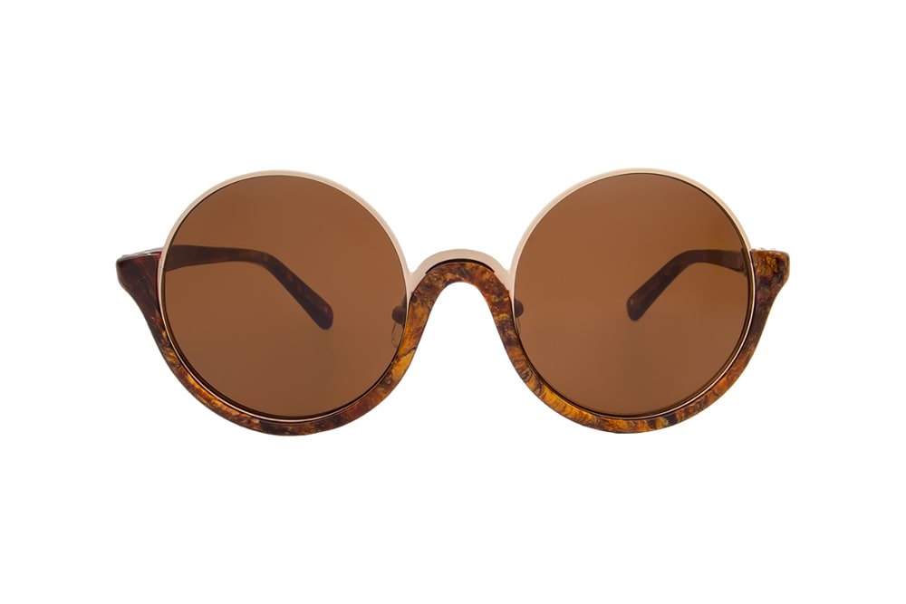 Linda Farrow x Phillip Lim PL 70 4 round brown